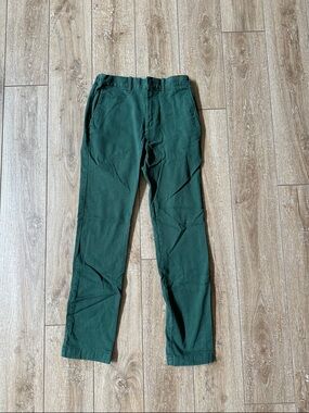Crewcuts Green Twill Boy’s Pants Stretch Size 14